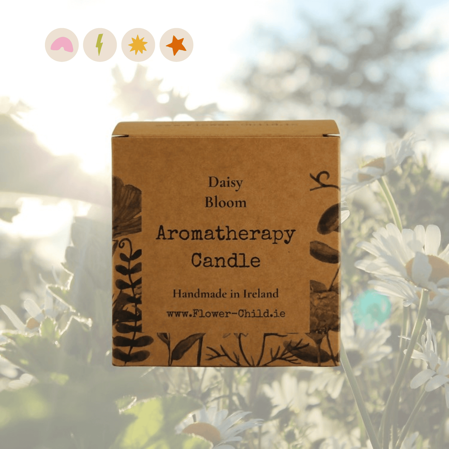 Daisy Blossom Candle