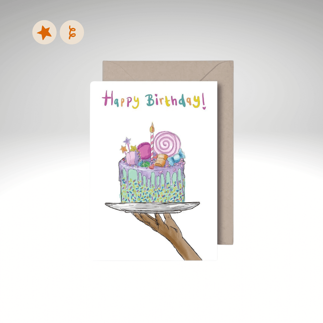 Birthday Cake Card